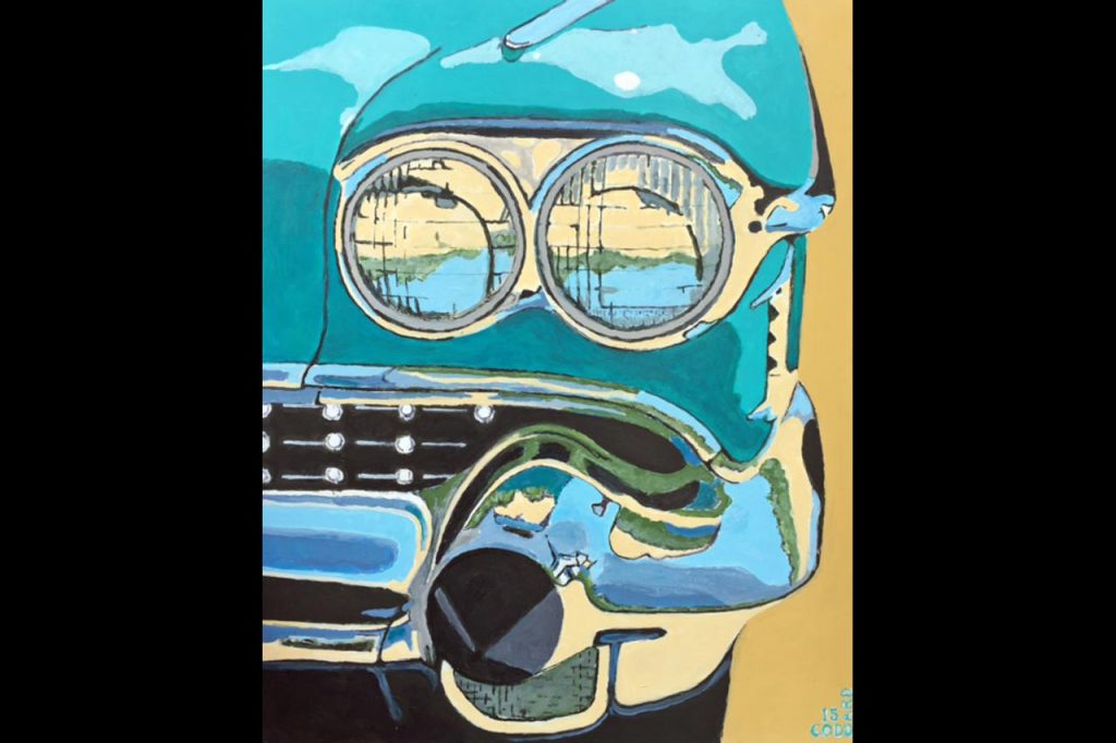 "Turquoise Caddy" by Bruce Goddard "Turquoise Caddy" by Bruce Goddard