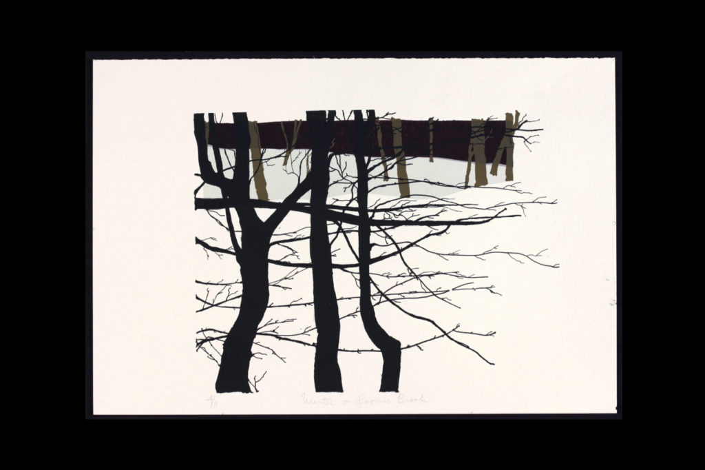 Winter On Loomis Brook Winter On Loomis Brook