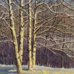 Four Birches by Jane Carr