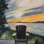 Sunset on St. Lawrence by Kathleen Gallagher