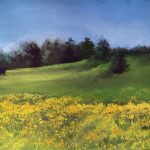 Yellow Field by Dee Singer